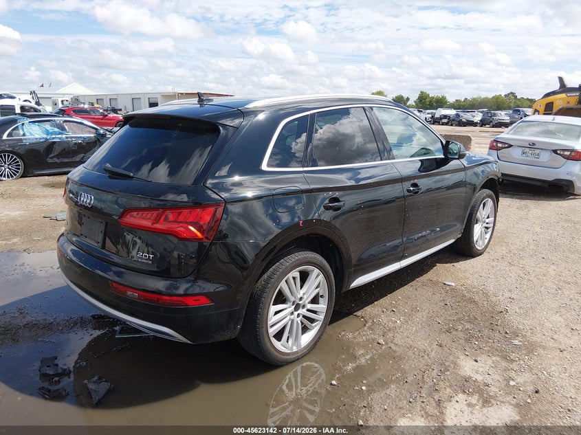 Vin: wa1bnafy0j2089887, lot: 46121608, audi q5 2.0t premium/2.0t tech premium 20184