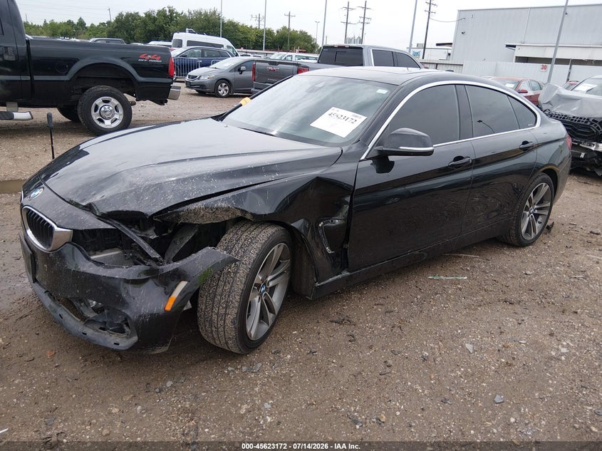 Vin: wba4j5c5xkbm65618, lot: 46121638, bmw 440i gran coupe 20192