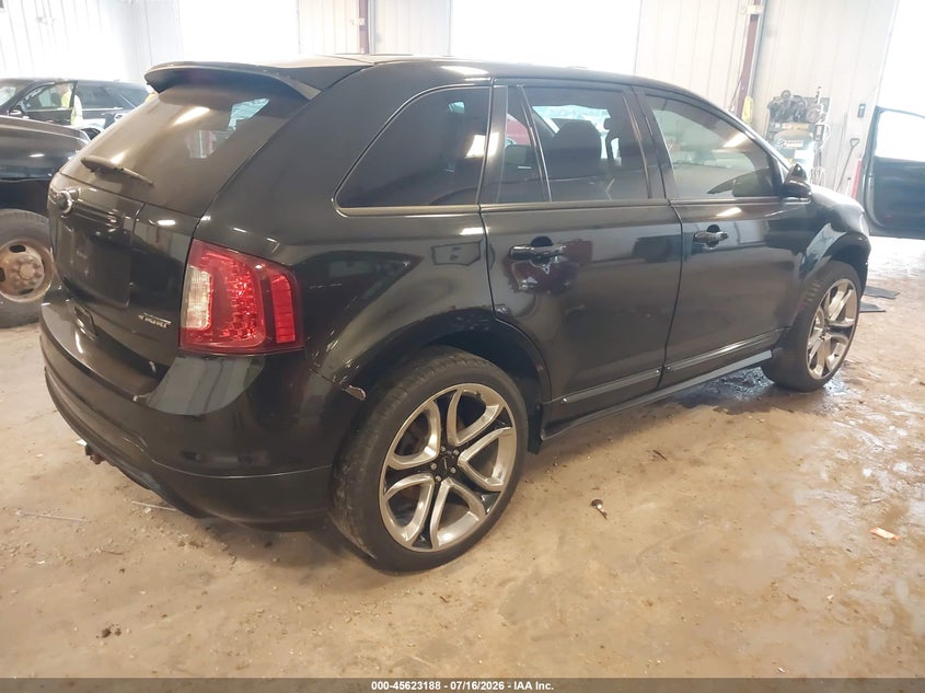 Vin: 2fmdk3ak1ebb30805, lot: 46121653, ford edge sport 20144