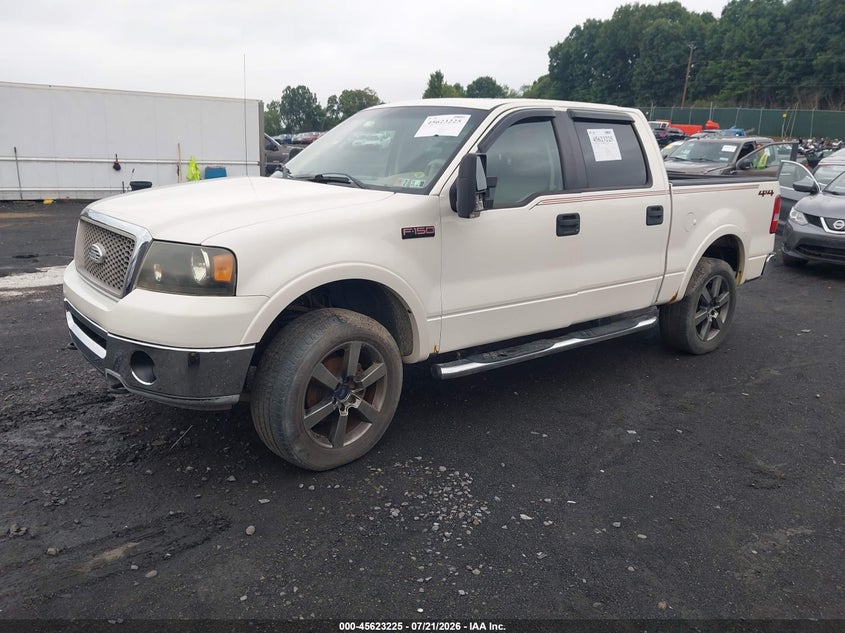 2008 Ford F-150 Lariat 1FTPW14588FA41199 photo 1