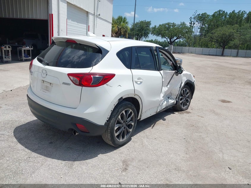 Vin: jm3ke4dy2g0713257, lot: 46121698, mazda cx-5 grand touring 20164