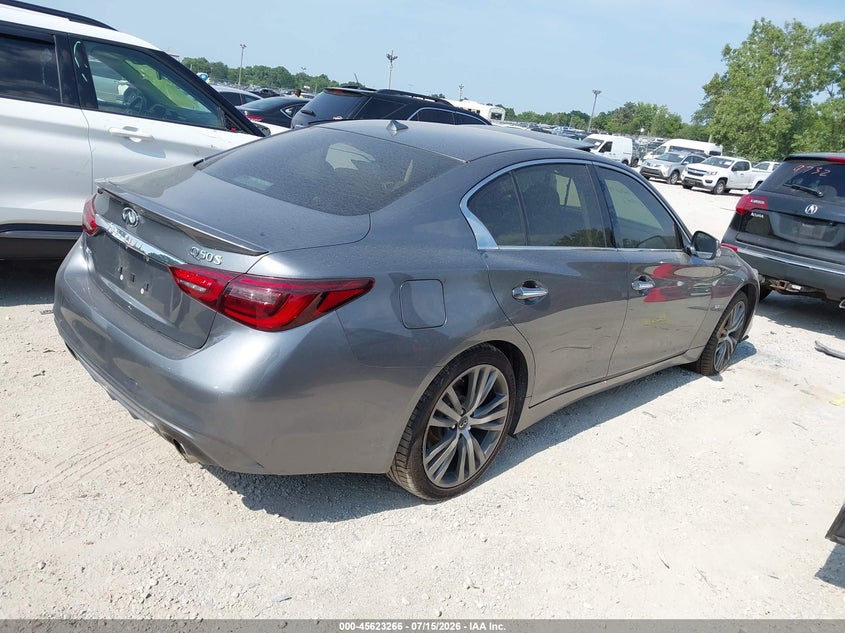 Vin: jn1ev7ar3jm611960, lot: 46121731, infiniti q50 3.0t luxe/3.0t sport 20184