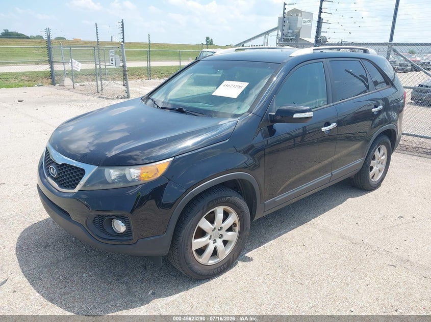 2013 Kia Sorento Lx 5XYKT3A69DG373378 photo 1