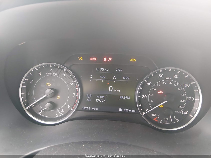 2024 Nissan Armada Sl 4Wd VIN: JN8AY2BD7R9708199 Lot: 45623291