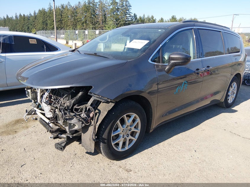 Vin: 2c4rc1dg3mr506042, lot: 46121769, chrysler voyager lxi 20212