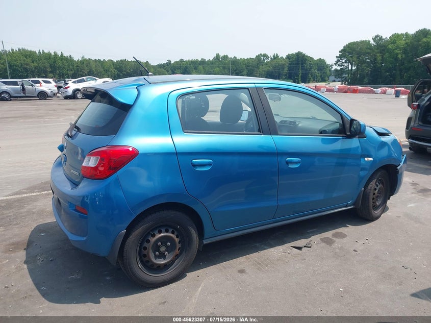 2018 Mitsubishi Mirage Es VIN: ML32A3HJ8JH003738 Lot: 45623307