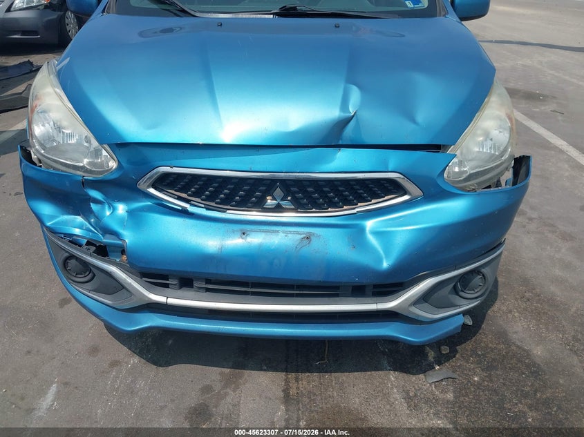 2018 Mitsubishi Mirage Es VIN: ML32A3HJ8JH003738 Lot: 45623307