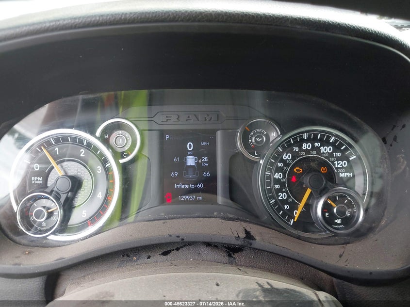 2021 Ram 2500 Big Horn 4X4 6'4 Box VIN: 3C6UR5DL7MG509102 Lot: 45623327