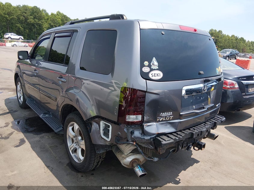 Vin: 5fnyf4h52eb024298, lot: 46121823, honda pilot ex-l 20143