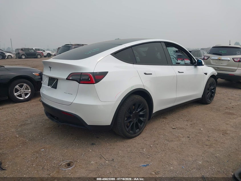 Vin: 5yjygdee5mf080378, lot: 46121865, tesla model y long range dual motor all-wheel drive 20214