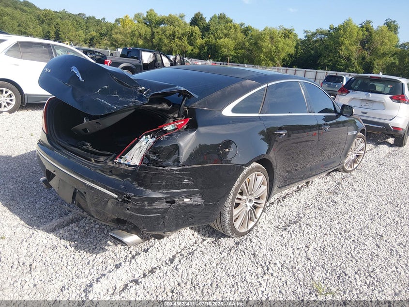 Vin: sajwa2ge5cmv32220, lot: 46121877, jaguar xj xjl supercharged 20124