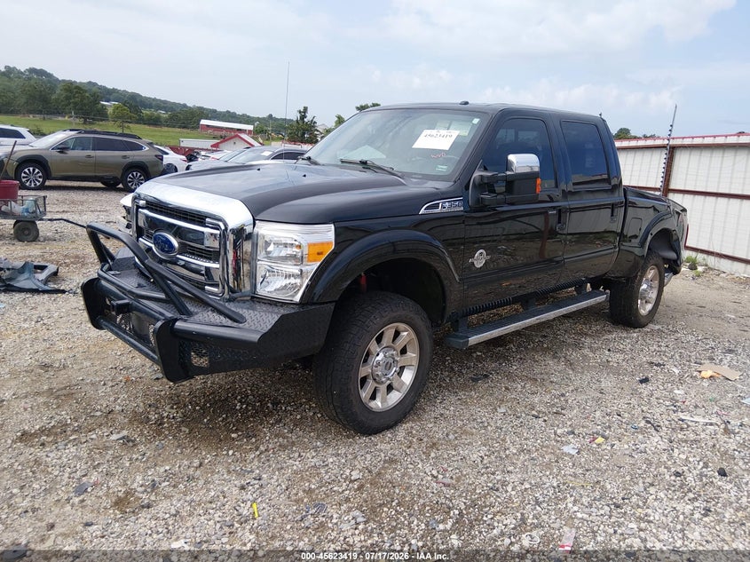 2015 Ford F350, Rear, IAAI, VIN 1FT8W3BTXFEA21850 — photo 2