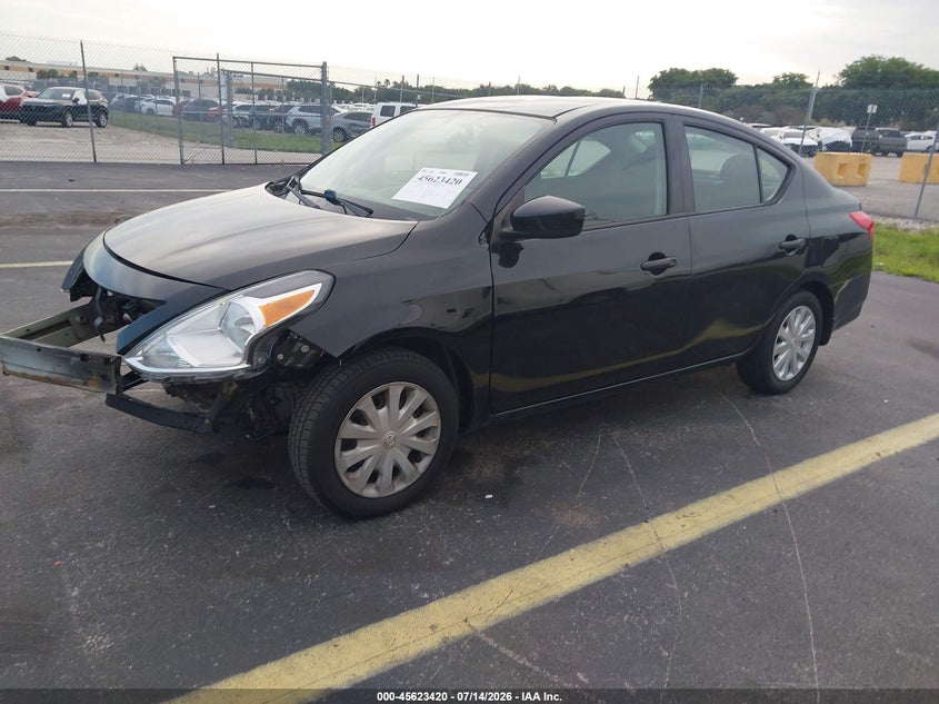 2017 Nissan Versa, Удар спереди, IAAI, VIN 3N1CN7AP6HL843740 — фото 2