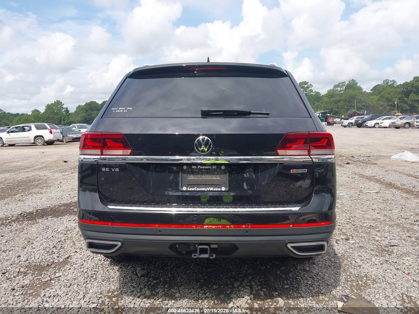 2022 Volkswagen Atlas 3.6L V6 Se W/Technology VIN: 1V2KR2CA9NC532690 Lot: 45623426