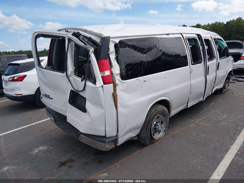 Vin: 1gazgpfg7j1244703, lot: 46121898, chevrolet express 3500 lt 20184