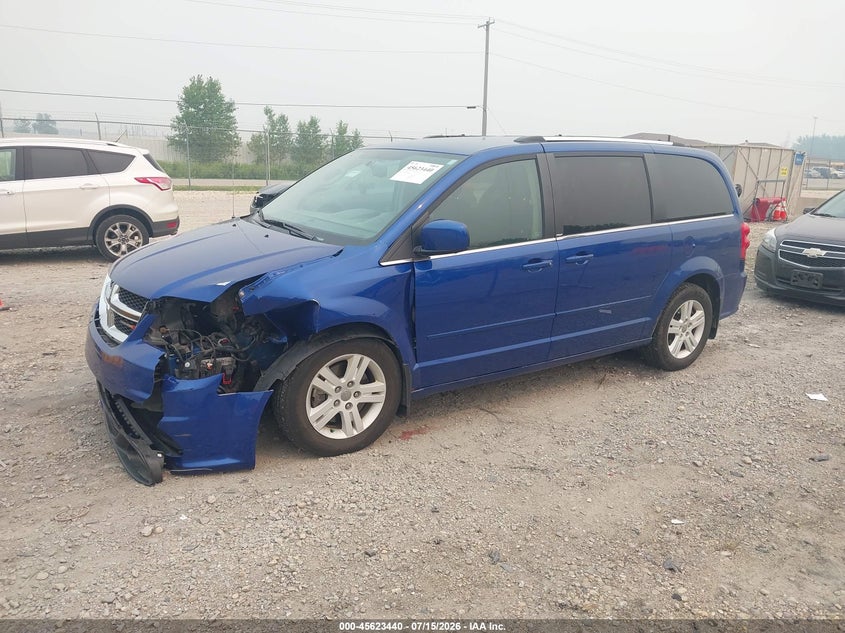 Vin: 2c4rdgdg2dr660452, lot: 46121906, dodge grand caravan crew 20132