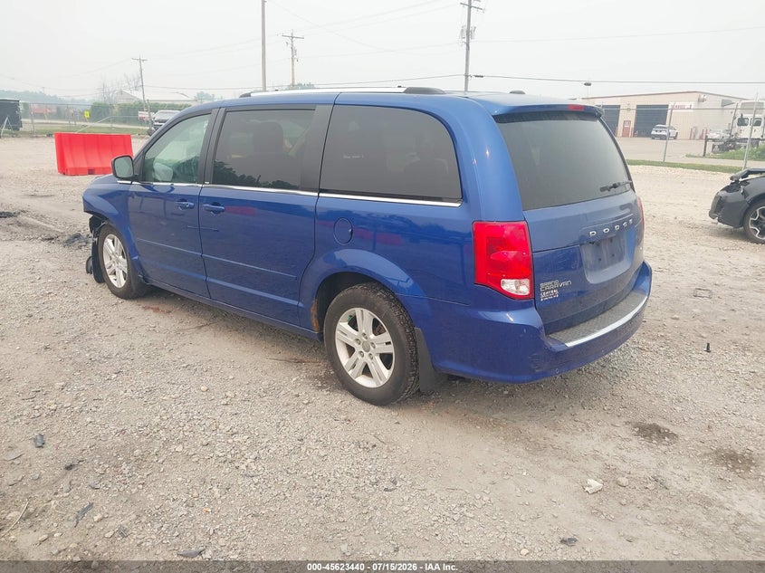 Vin: 2c4rdgdg2dr660452, lot: 46121906, dodge grand caravan crew 20133