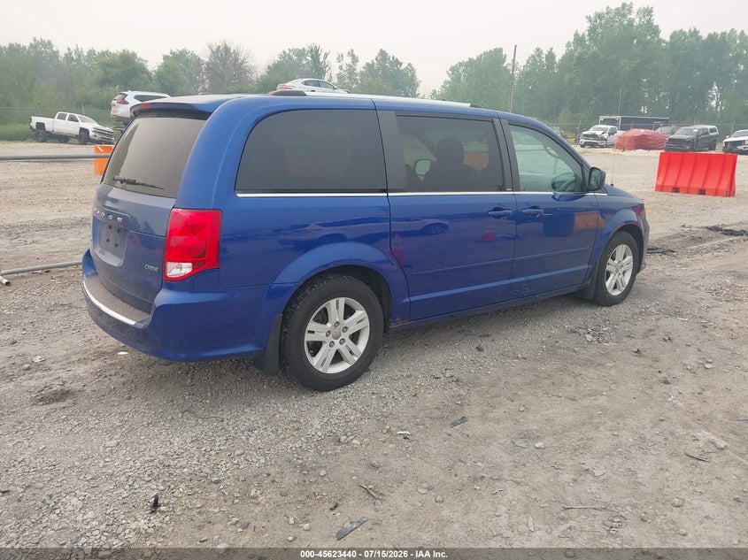 Vin: 2c4rdgdg2dr660452, lot: 46121906, dodge grand caravan crew 20134