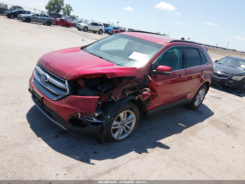 Vin: 2fmpk4j97gbc37134, lot: 46121909, ford edge sel 20162