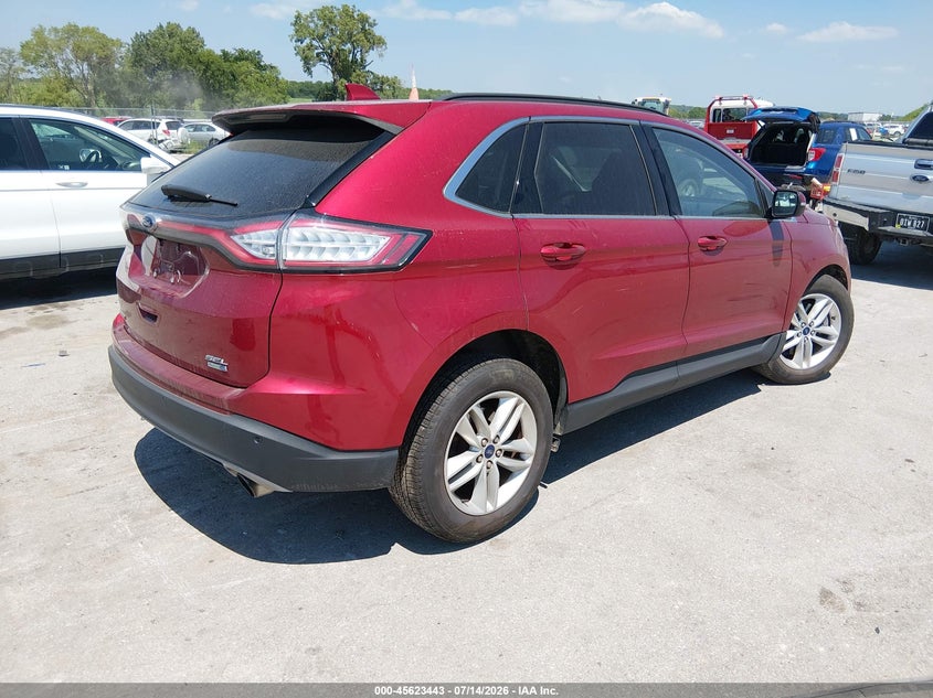Vin: 2fmpk4j97gbc37134, lot: 46121909, ford edge sel 20164