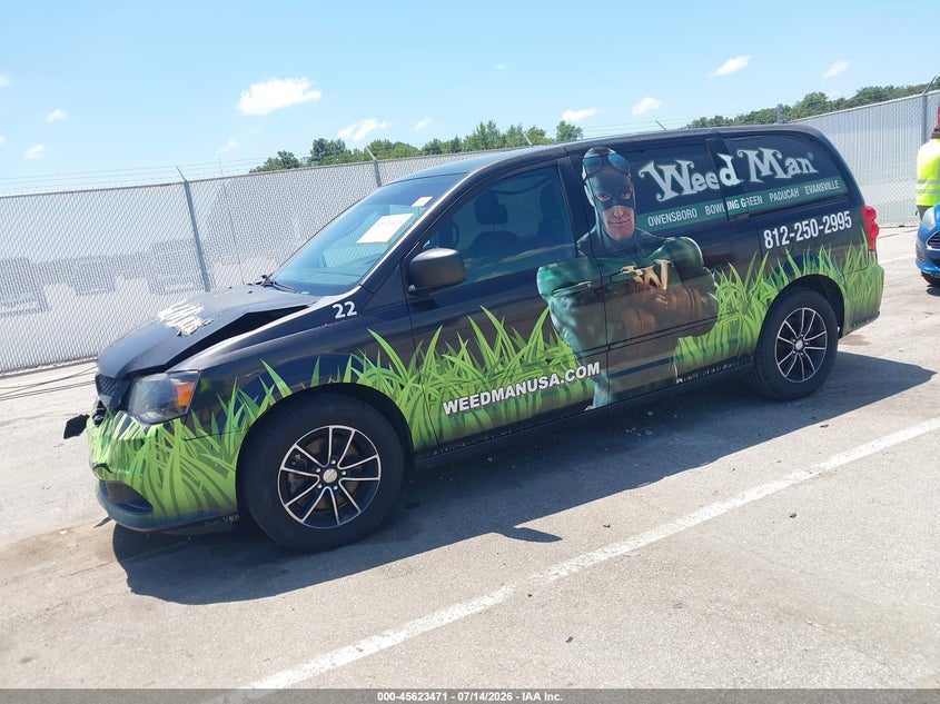 Vin: 2c4rdgbg4fr551156, lot: 46121936, dodge grand caravan se 20152