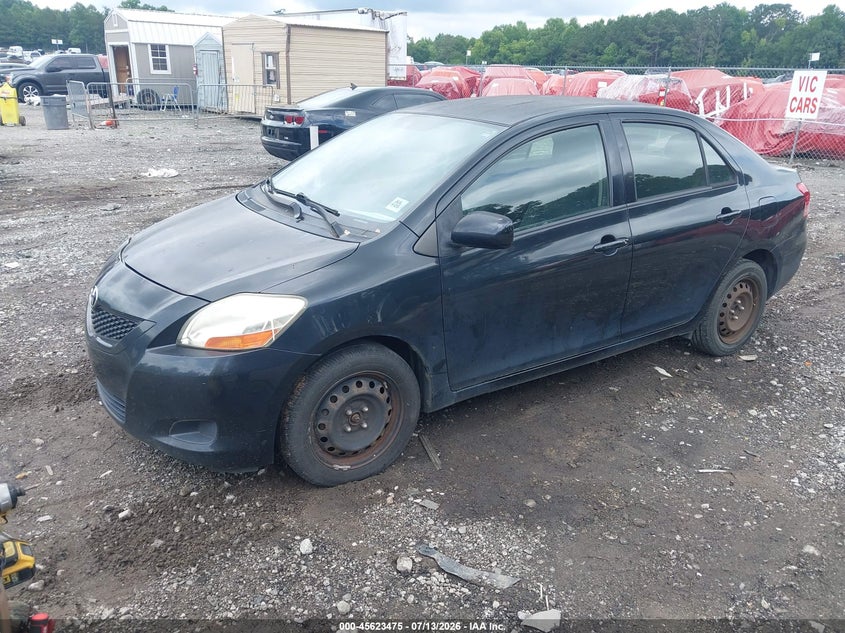 Vin: jtdbt4k35b1400969, lot: 46121941, toyota yaris 20112