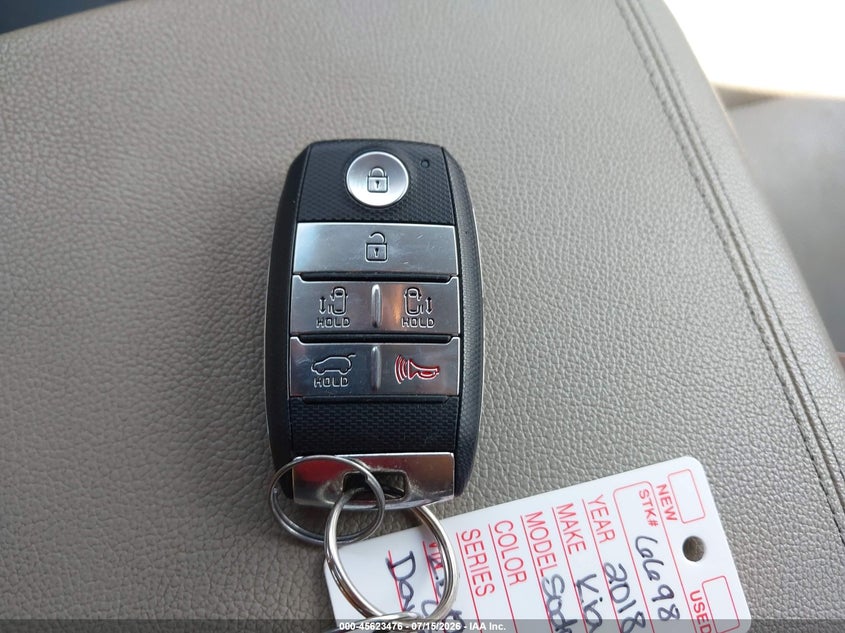 2018 Kia Sedona Ex VIN: KNDMC5C19J6406092 Lot: 45623476