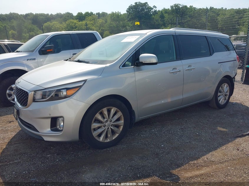 Vin: kndmc5c19j6406092, lot: 46121942, kia sedona ex 20182