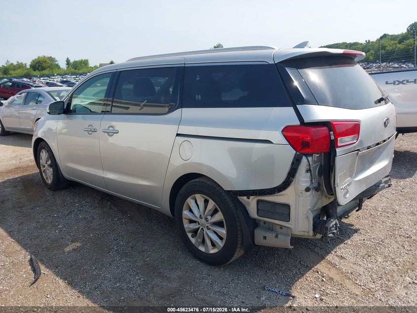 Vin: kndmc5c19j6406092, lot: 46121942, kia sedona ex 20183