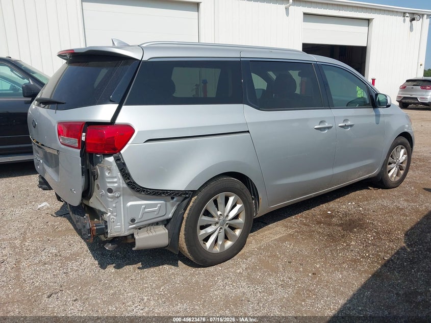 Vin: kndmc5c19j6406092, lot: 46121942, kia sedona ex 20184
