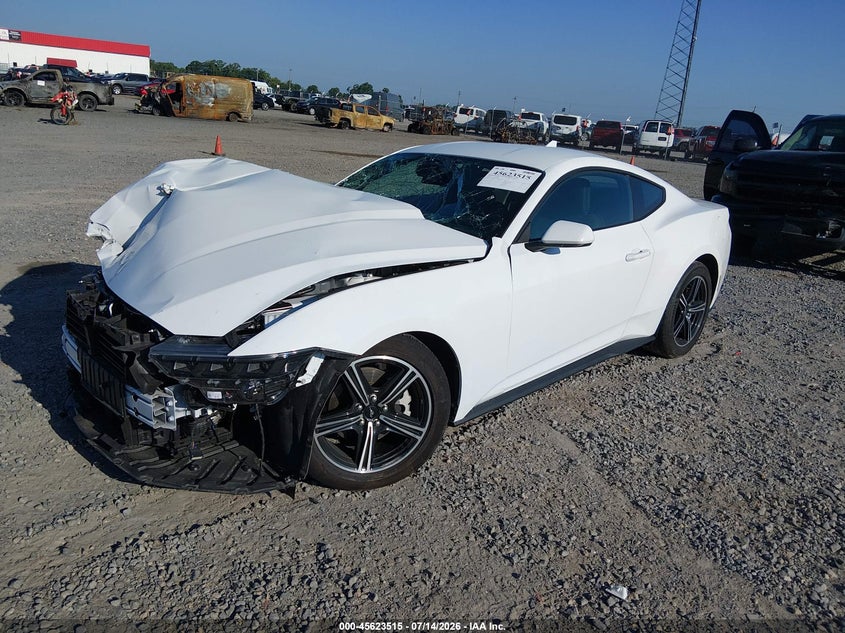 2025 Ford Mustang, Front End, IAAI, VIN 1FA6P8TH7S5118225 — photo 2