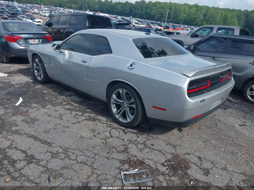 Vin: 2c3cdzbt7lh123182, lot: 46121983, dodge challenger r/t 20203