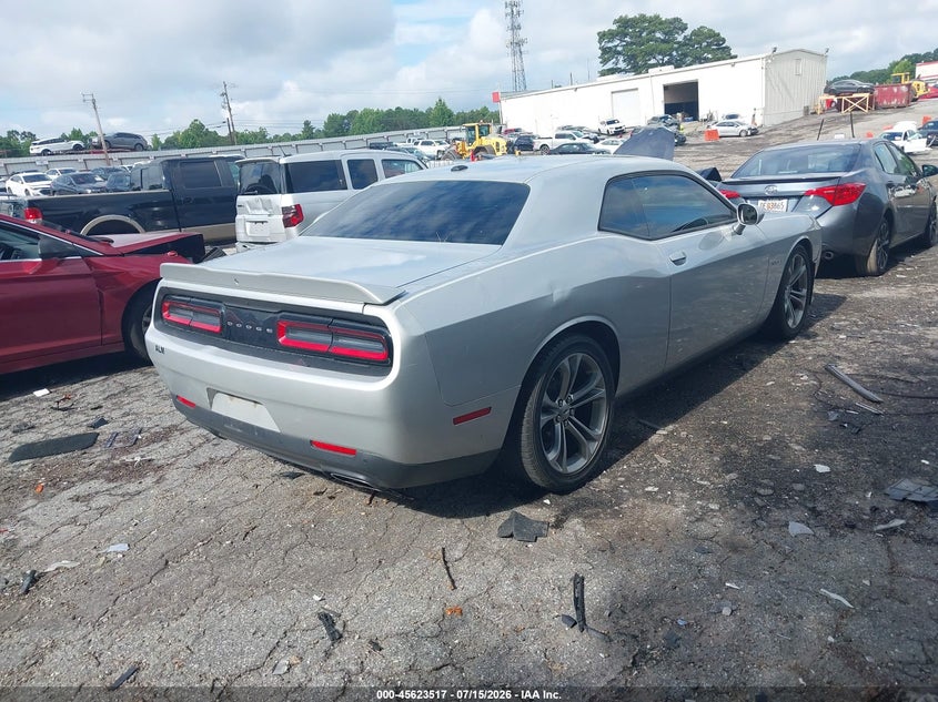 Vin: 2c3cdzbt7lh123182, lot: 46121983, dodge challenger r/t 20204