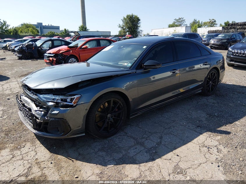 Vin: waulsaf82rn011489, lot: 46121990, audi s8 tfsi quattro tiptronic 20242