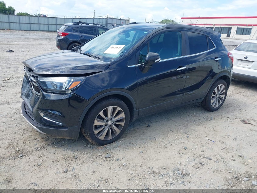 Vin: kl4cjasb4kb711085, lot: 46121995, buick encore fwd preferred 20192