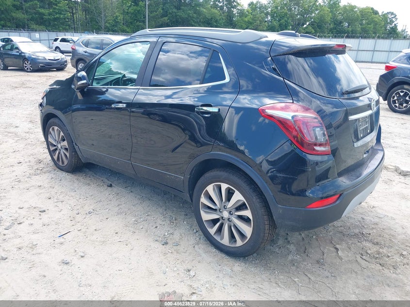 Vin: kl4cjasb4kb711085, lot: 46121995, buick encore fwd preferred 20193
