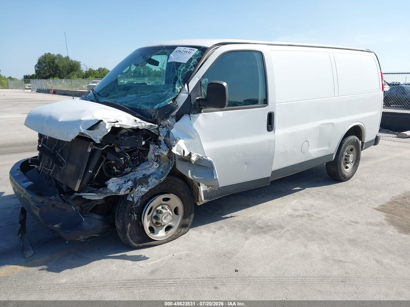 Vin: 1gcwgfca4e1207831, lot: 46121997, chevrolet express 2500 work van 20142