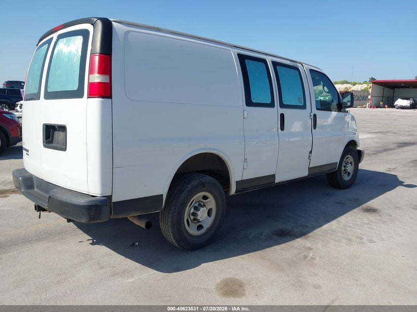 Vin: 1gcwgfca4e1207831, lot: 46121997, chevrolet express 2500 work van 20144