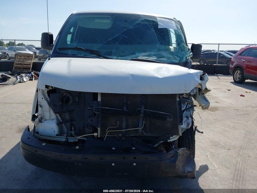 2014 Chevrolet Express 2500 Work Van VIN: 1GCWGFCA4E1207831 Lot: 45623531
