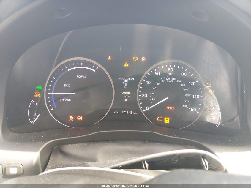 2015 Lexus Es 300H VIN: JTHBW1GG2F2084138 Lot: 45623562