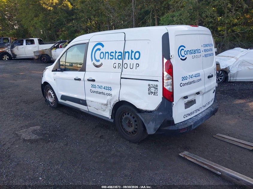 Vin: nm0ls6e79g1235868, lot: 46122039, ford transit connect xl 20163