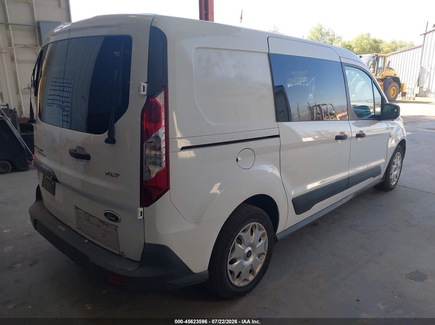 Vin: nm0ls7f74g1248726, lot: 46122061, ford transit connect xlt 20164
