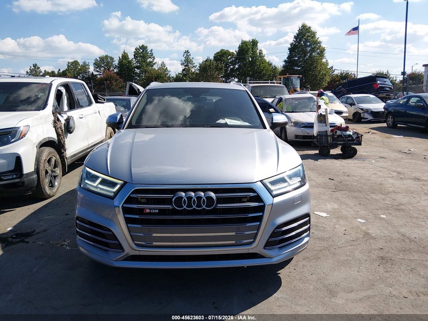 2019 Audi Sq5 3.0T Premium VIN: WA1B4AFY5K2001212 Lot: 45623603