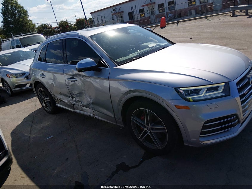 2019 Audi Sq5 3.0T Premium VIN: WA1B4AFY5K2001212 Lot: 45623603