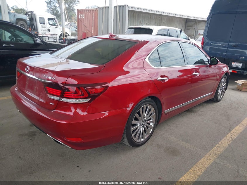 Vin: jthcl5ef3d5017705, lot: 46122089, lexus ls 460 20134
