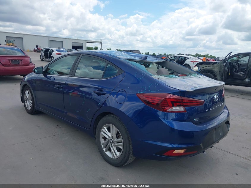 2020 HYUNDAI ELANTRA auction photo 3