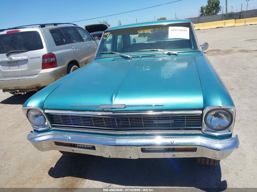 1966 Chevrolet Nova VIN: 116696N117412 Lot: 45623649