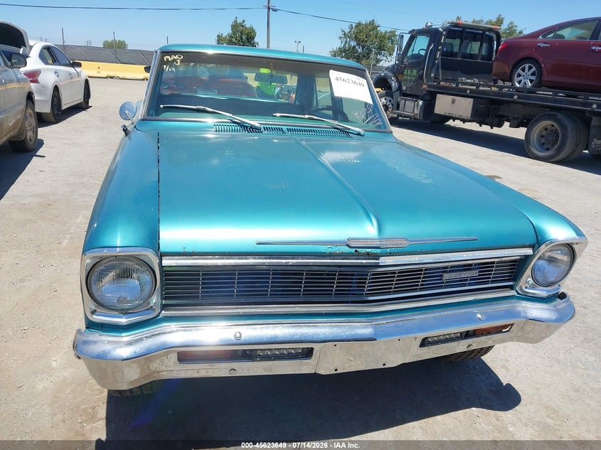1966 Chevrolet Nova VIN: 116696N117412 Lot: 45623649