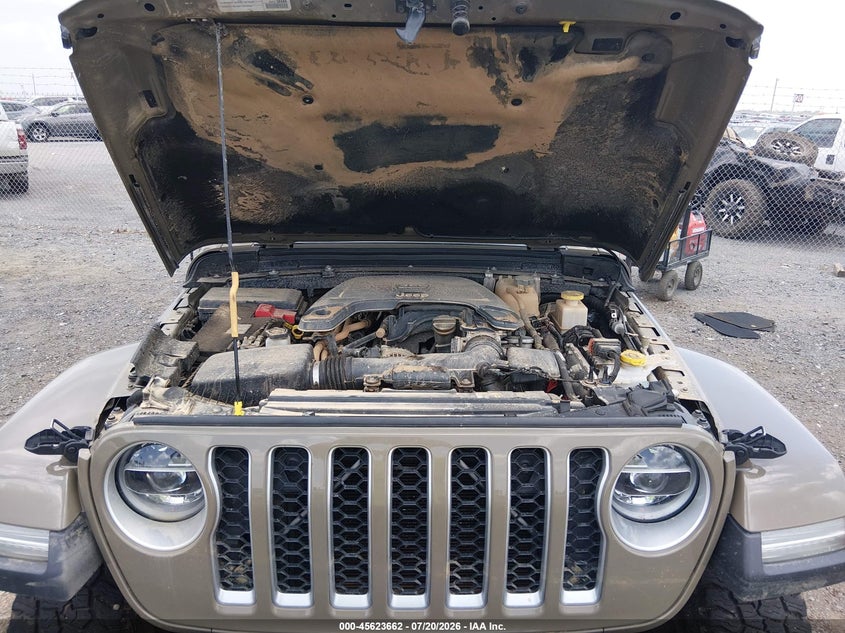 2020 Jeep Gladiator Overland 4X4 VIN: 1C6HJTFG2LL171333 Lot: 45623662