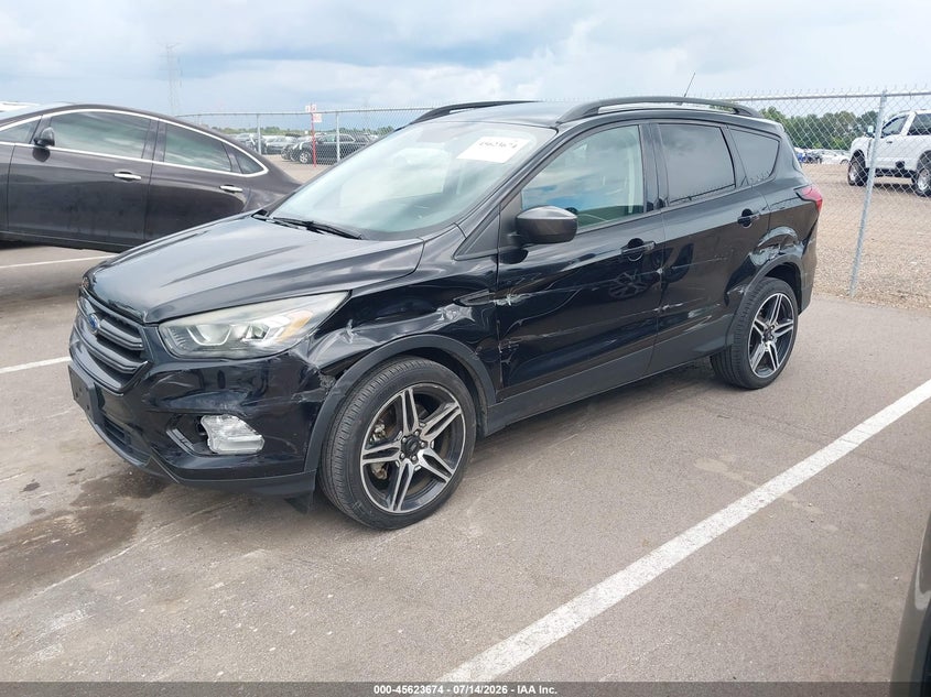 2019 Ford Escape, Left Side, IAAI, VIN 1FMCU9HD2KUB20810 — photo 2